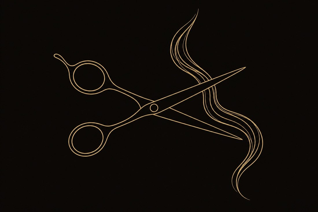 Hair — original line-art illustration